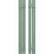 Ekena Millwork Americraft 2-Board, 2 Batten Exterior Real Wood Spaced Board-n-Batten Shutters, ARW101SB207X44TGH, PR ARW101SB207X44TGH - alternate 1
